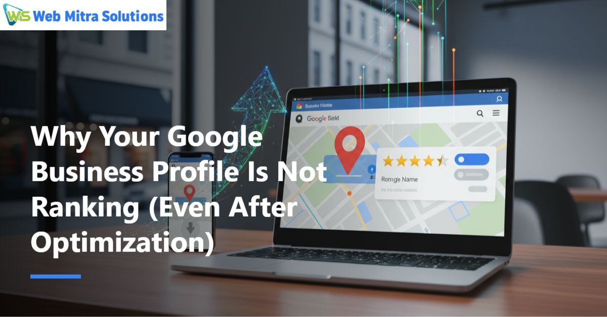 Why Your Google Business Profile Is Not Ranking (Even After Optimization)